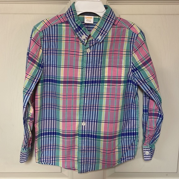 Two boys shirts size 5-6.  One Nautica and one Gymboree. - Picture 4 of 6